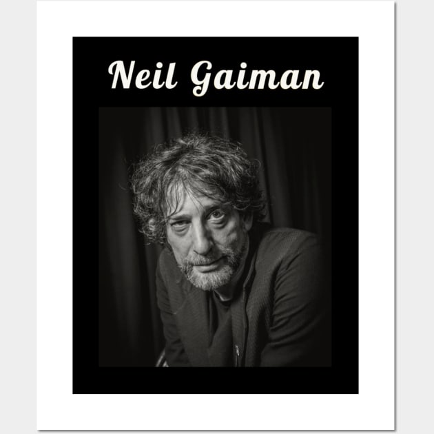 Neil Gaiman / 1960 Wall Art by DirtyChais